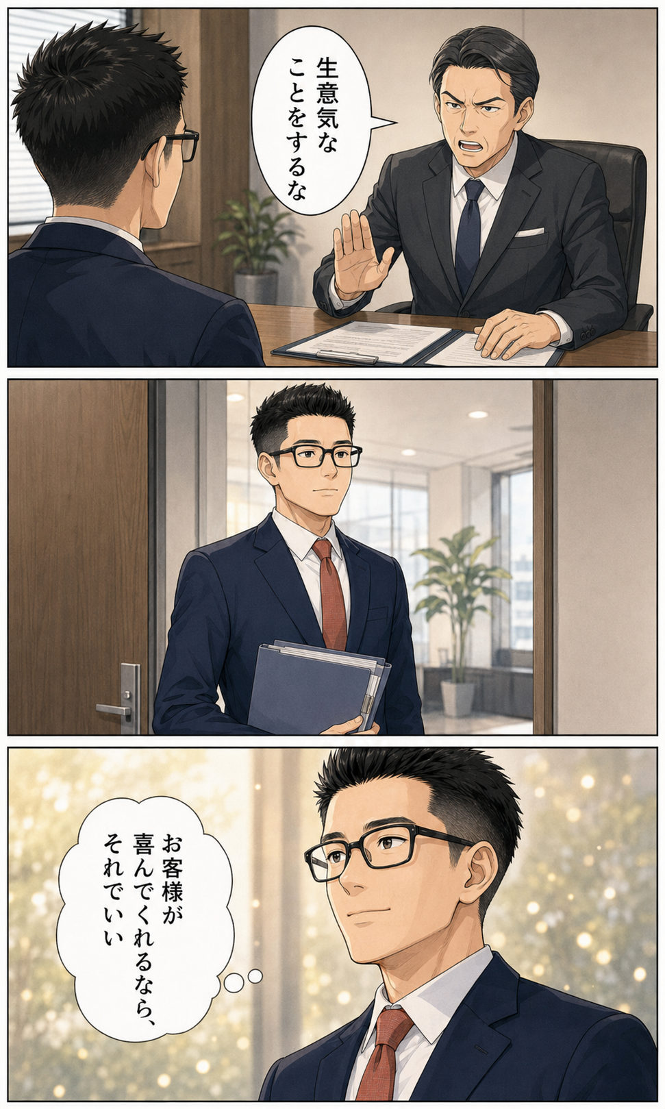 金崎大亮さんのストーリー漫画 